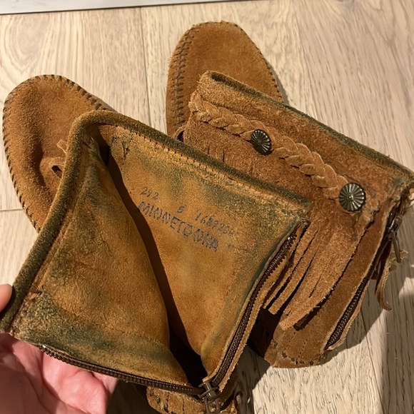 Minnetonka ankle suede boots - Picture 4 of 4